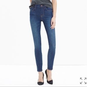 Madewell High Riser Skinny Jeans